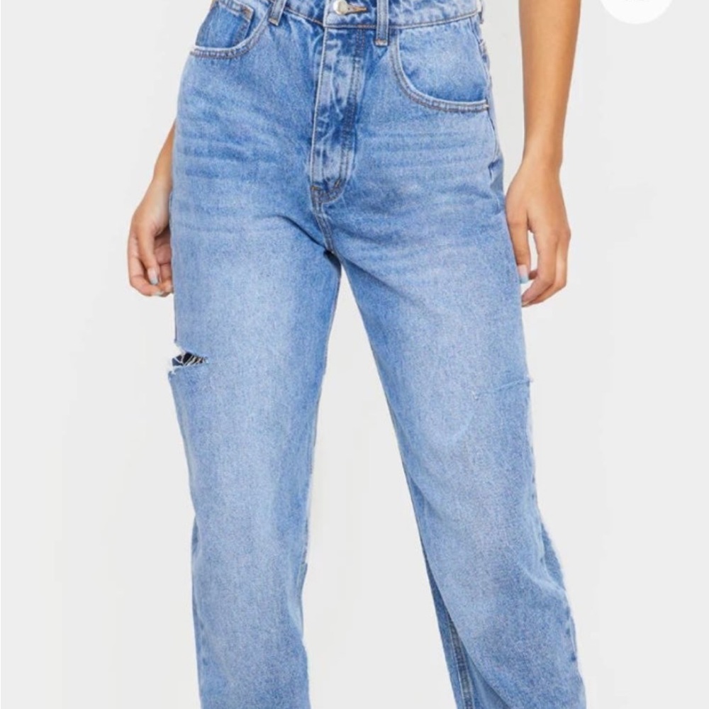 Pretty little thing pants with slits